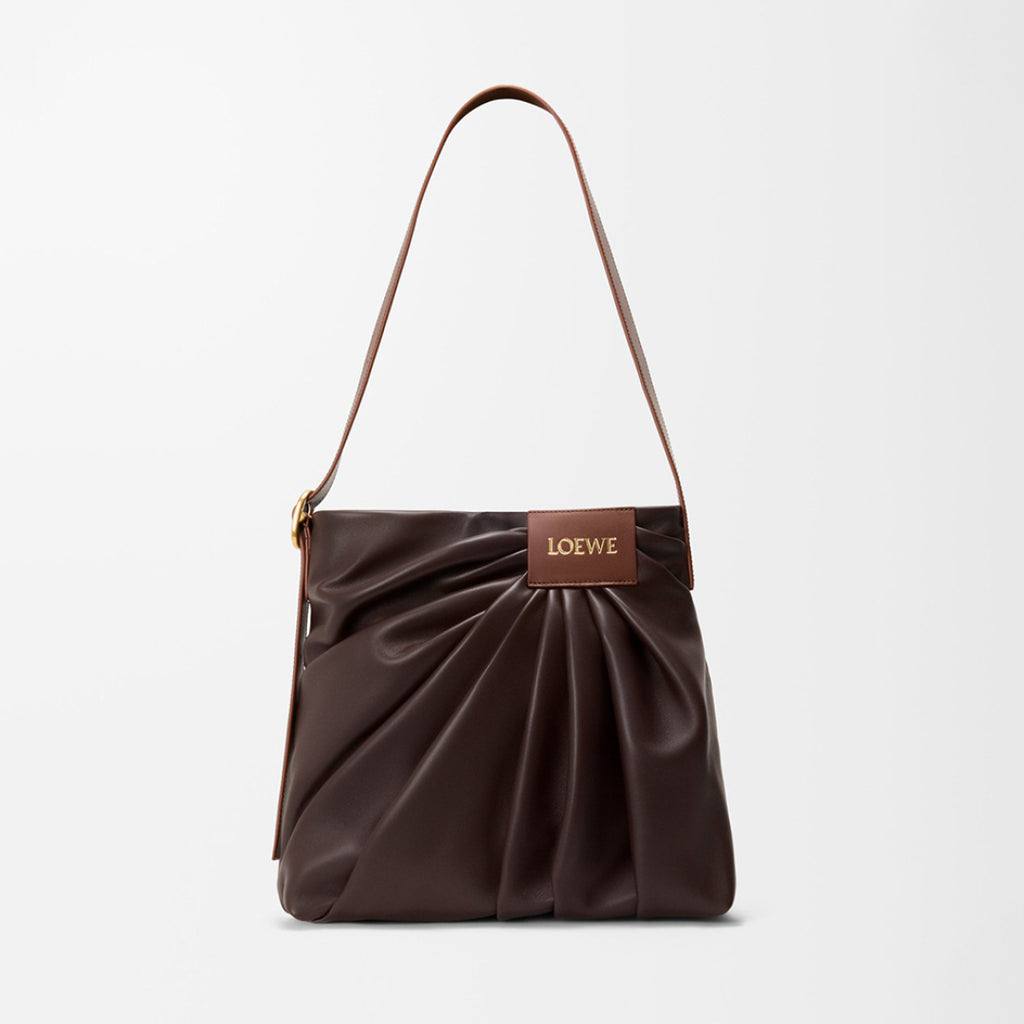 Loewe Women's new soft Napa goat leather Draped handbag Bag Bags #82509A