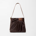 Loewe Women's new soft Napa goat leather Draped handbag Bag Bags #82509A