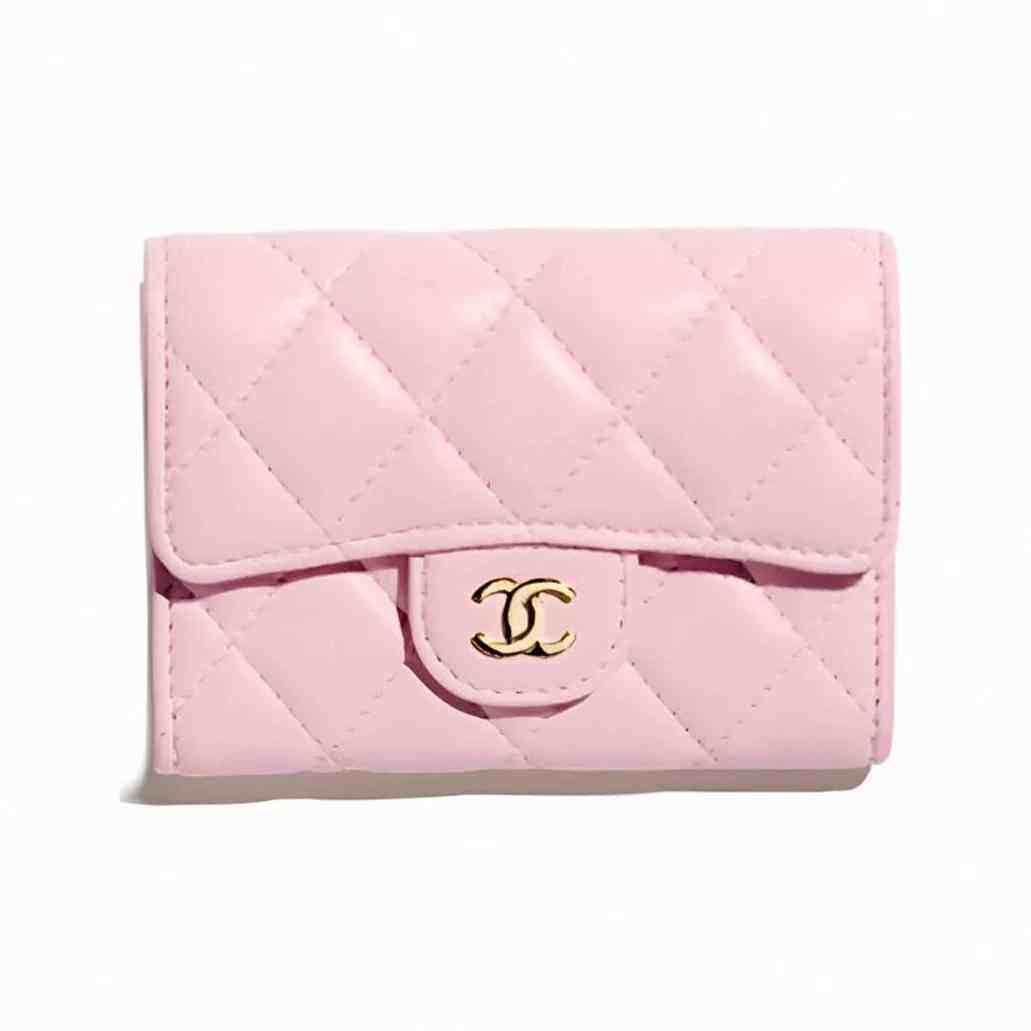 Chanel Classic Card Holder New Black Cf Caviar Calfskin Flap Card Holder With Gold Buckle Ap0214  Bag Bags #196876