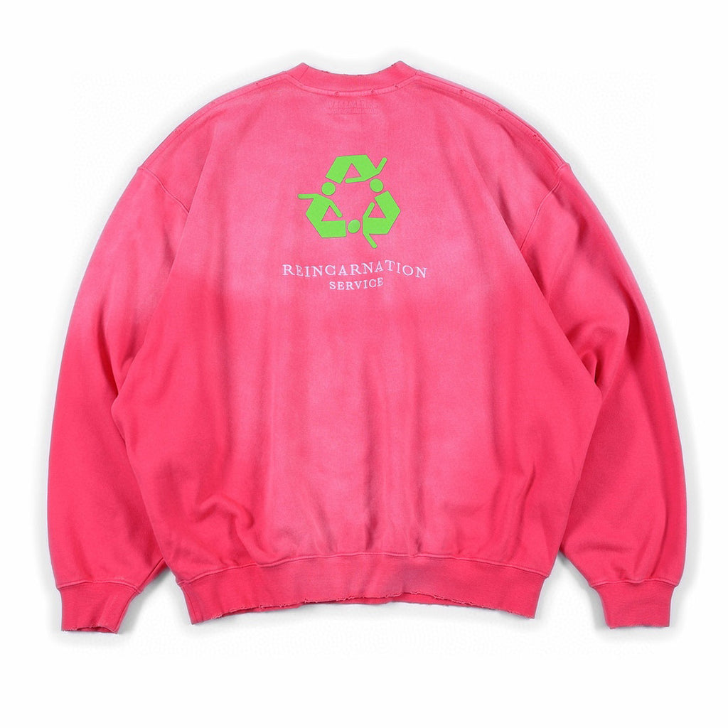 Vetements Letter Print Pullover Sweatshirt Ngvp #6725