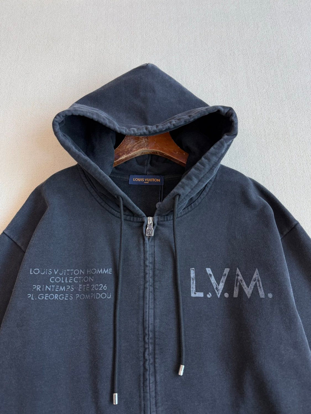 Louis Vuitton Top-guality Version Hooded Zip Cardigan Jacket #335829