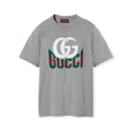 Gucci Men's Summer Monogram Printed Round Neck Cotton Short Sleeve T-Shirt #76681