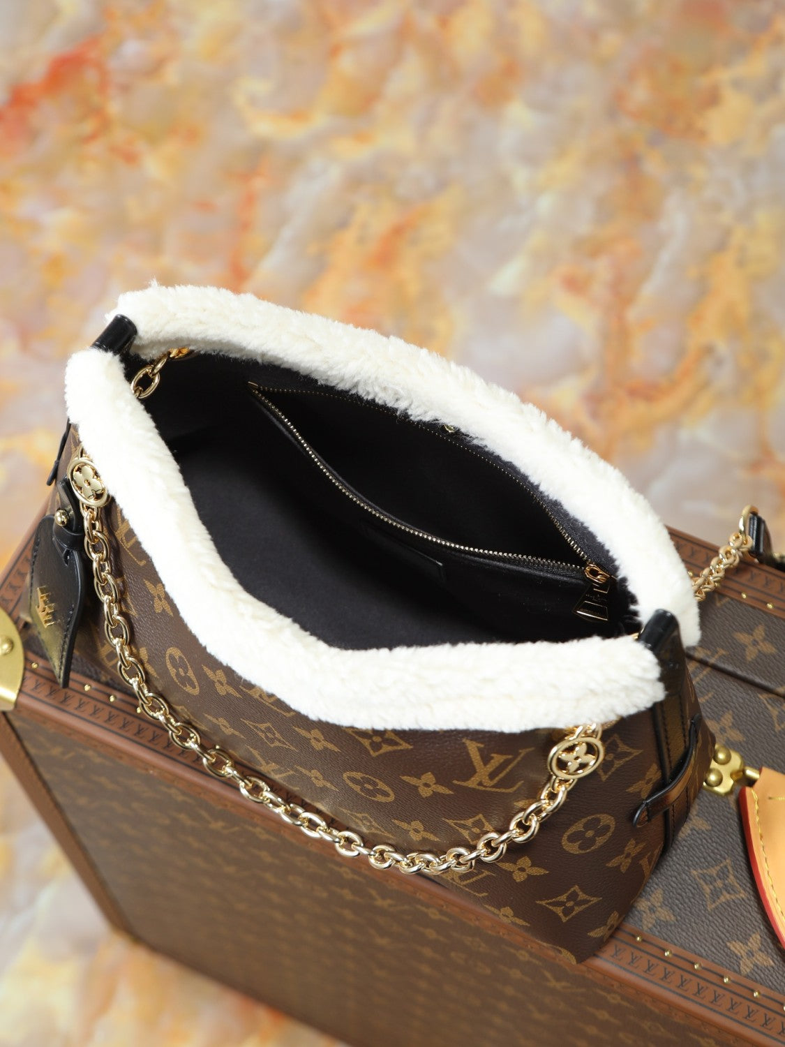 Louis Vuitton CarryAll BB H33 Monogram Handbags M26568 #333449