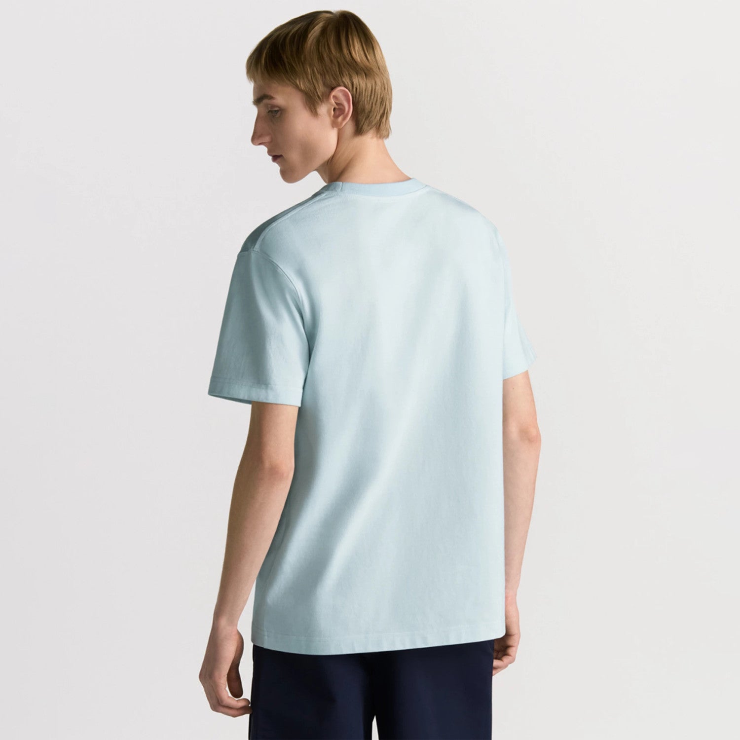 Dior Men's Summer Fashion Casual Solid Color Round Neck Cotton CD Embroidered Logo Loose Fit T-Shirt #78374