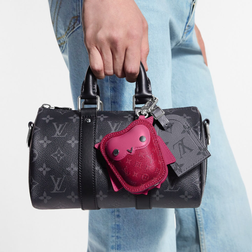 Louis Vuitton Lv Owl Headphones Bag Keychain Pendant Fashionable Exquisite Bag Pendant Monogram Mini Bag Accessory M03442 #195328