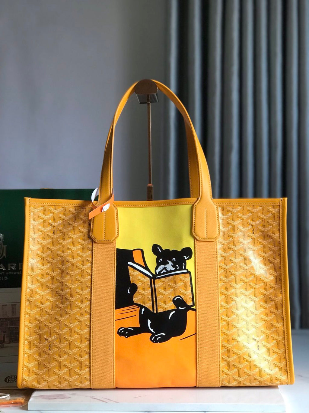 Goyard Handbag Shopping Bags Graffiti Villette Tote Bag # 195373