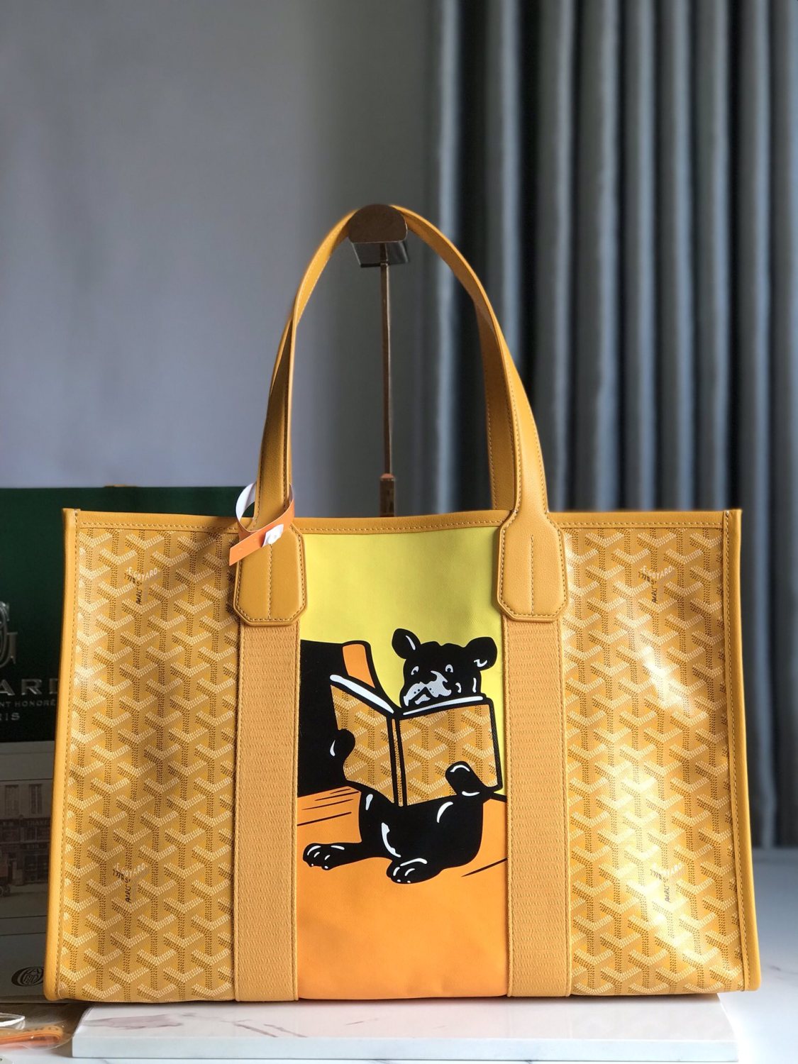 Goyard Handbag Shopping Bags Graffiti Villette Tote Bag # 195373