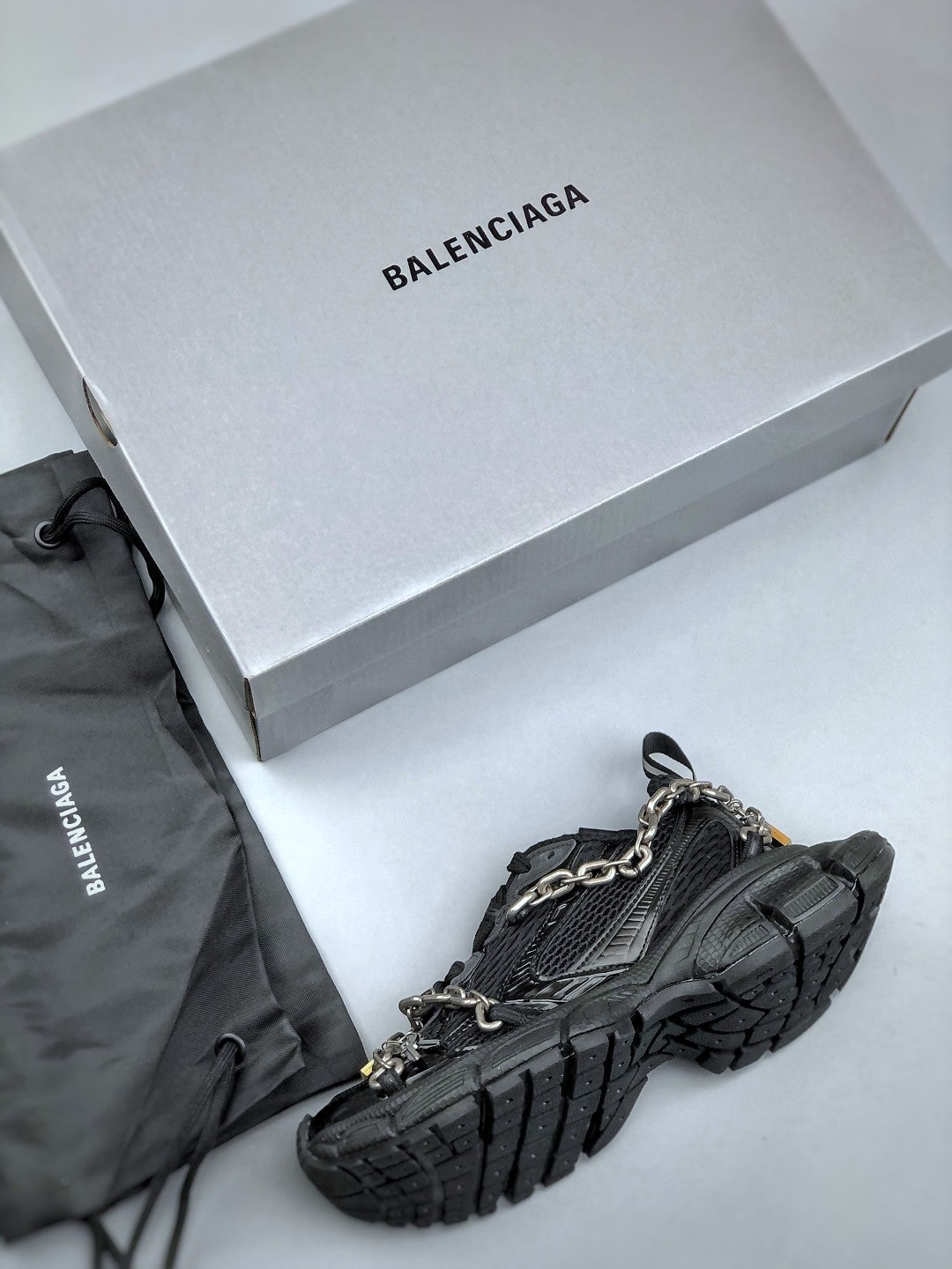 Balenciaga Men's Women's 3XL Sneakers Kids' Heart Lock Doing Old Tie Low Retro Dad Shoes Solid Color Trend Casual Shoes Ngvp #1443