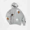 syuman Men's Women's Spring And Autumn Fashion Stereoscopic Embroidery Printing Solid Color Pullover Long Sleeve Ho Ngvp #7818