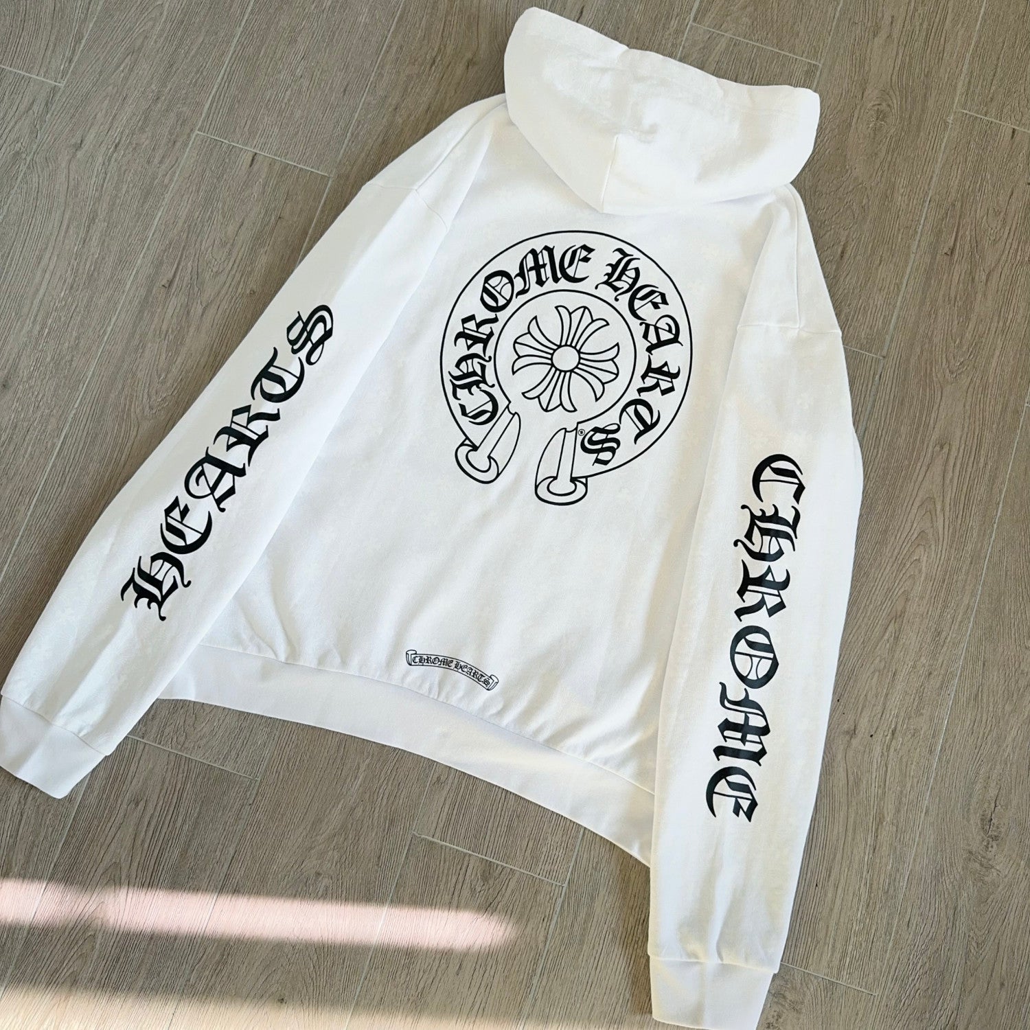 Chrome Hearts All Over Printed Dark Pattern Hooded Sweatshirt Pants #375717