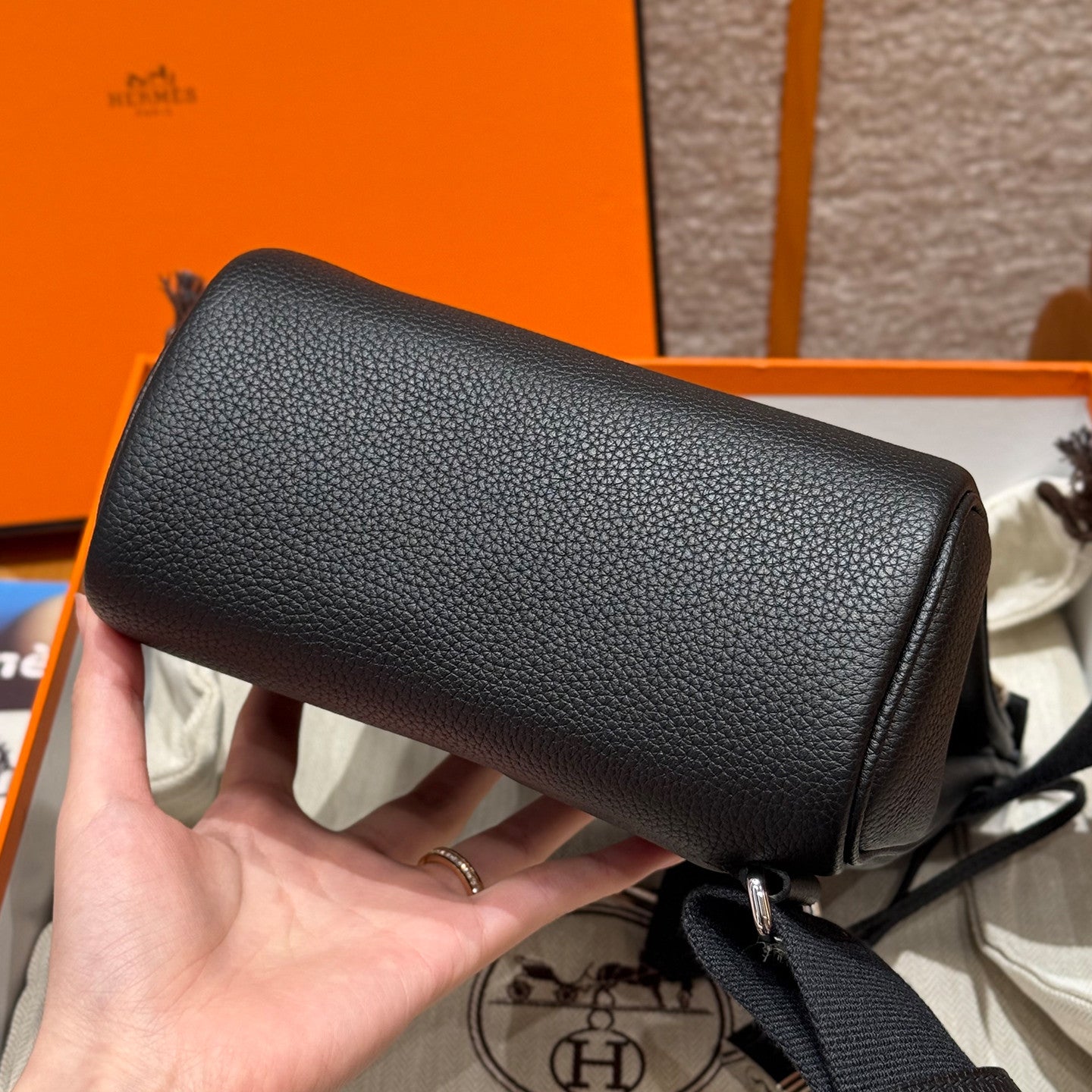 Hermes Hac A Dos Small Backpack 28cm Kelly-style Crossbody Bag Multiple Colors Shoulder Bag Togo From France Bags #196034