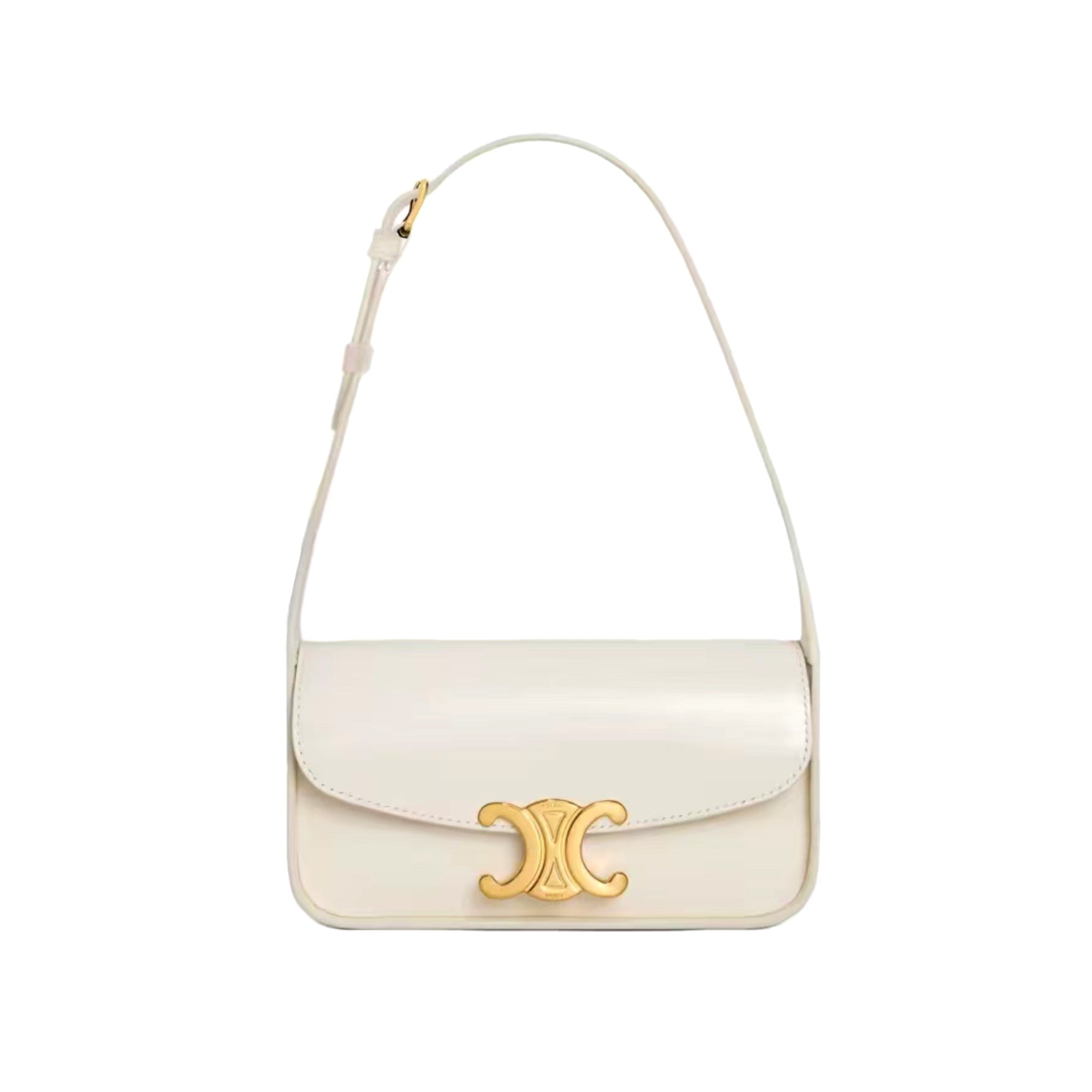 Celine Women's Fashion Classic Solid Color Leather Logo Embellished Adjustable Handle Tote Bag/Shoulder Bag Bags 118313FZI-00WC #78953