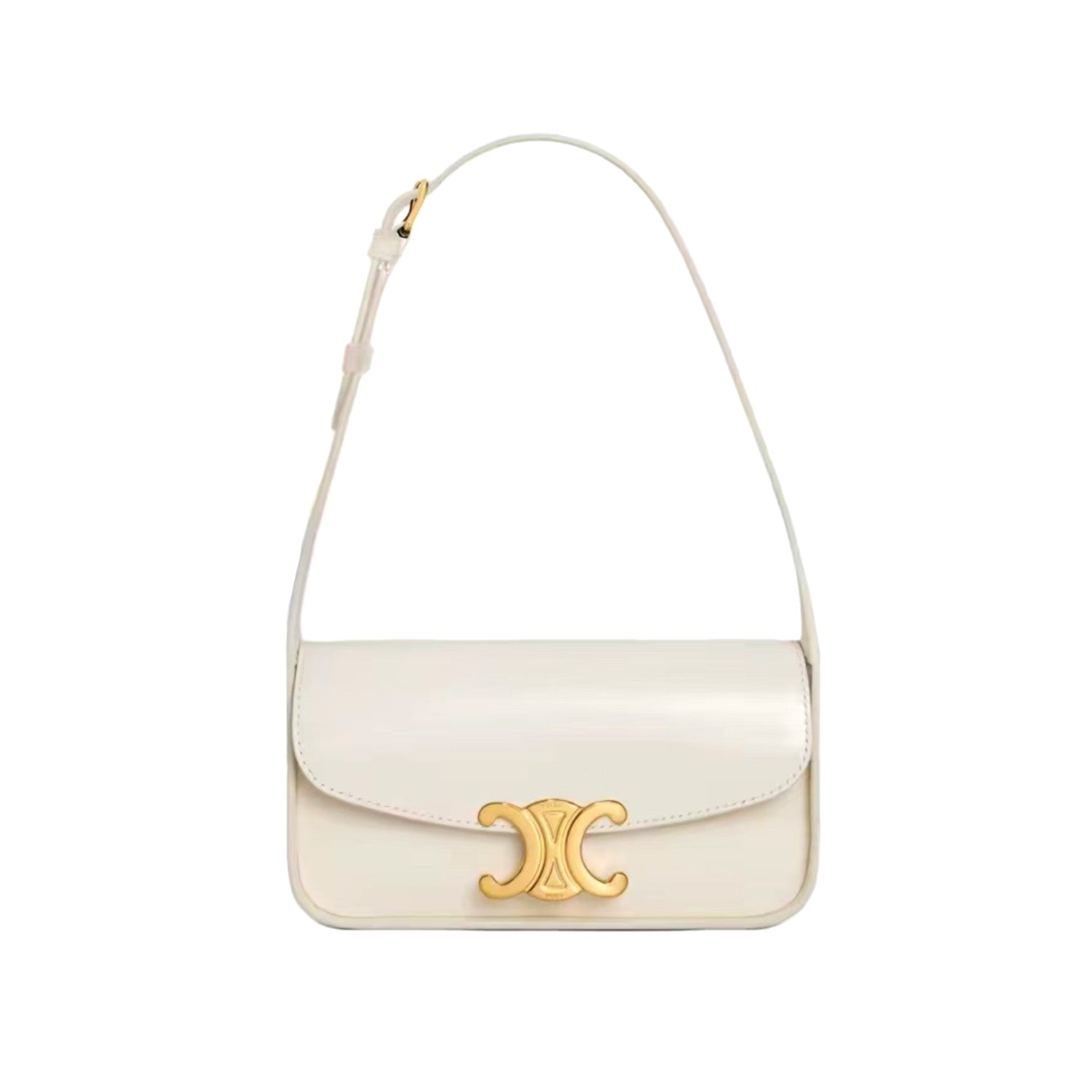 Celine Women's Fashion Classic Solid Color Leather Logo Embellished Adjustable Handle Tote Bag/Shoulder Bag Bags 118313FZI-00WC #78953