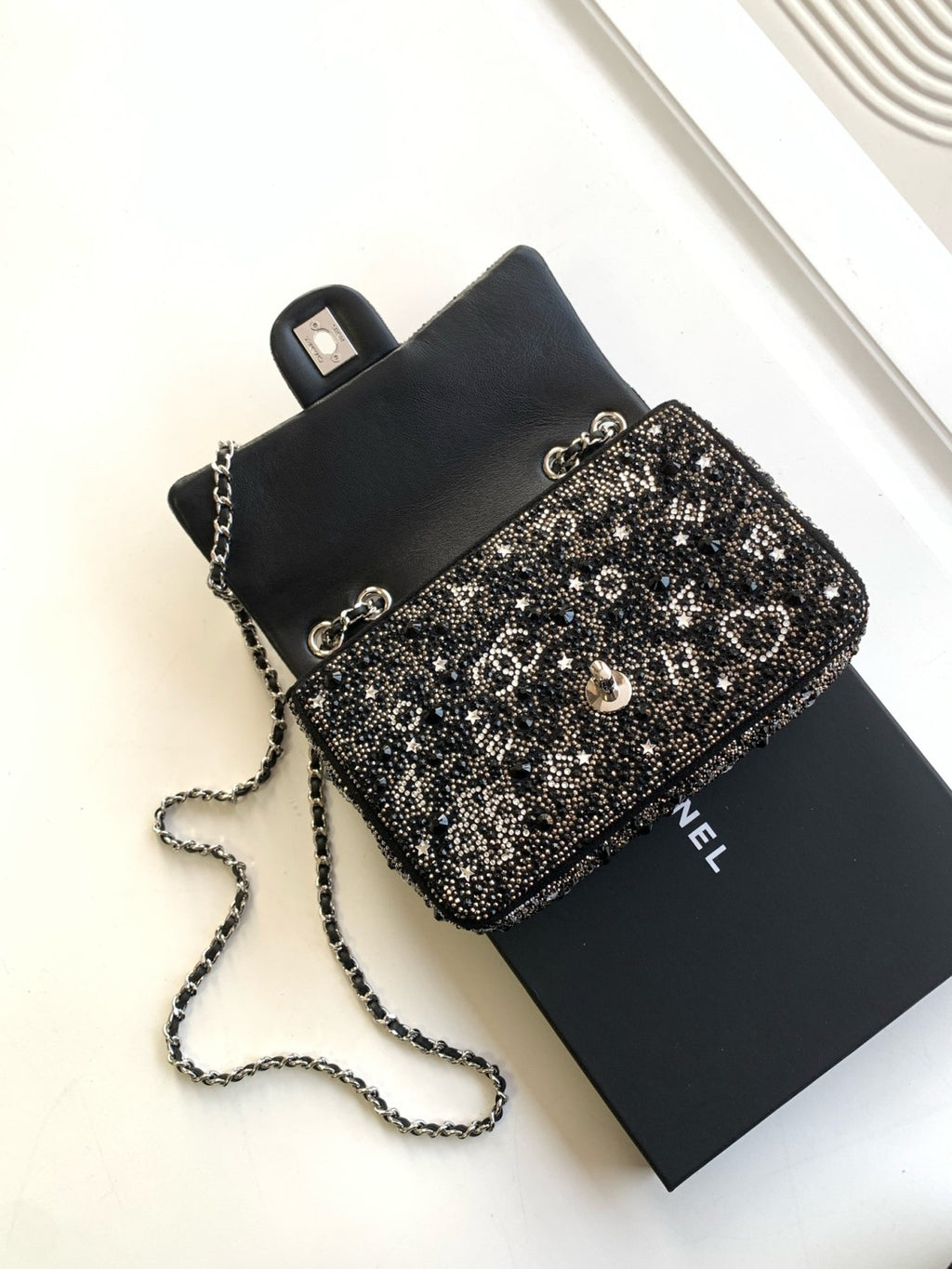 Chanel Women's Full Diamond Fashion Solid Color Handbag Casual Crossbody Bags Bag #71914