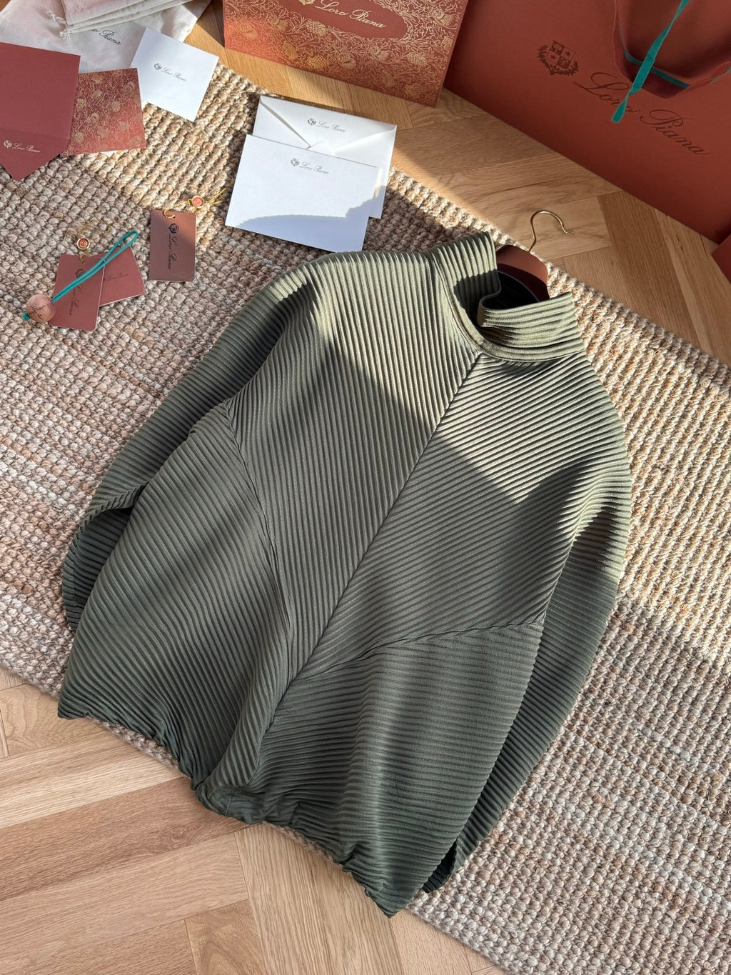 Issey Miyake Men's And Women's Spring/Fall Fashion Casual Solid Color Single Button Long Sleeve Striped Stand Up Collar Pleated Jacket #78833