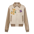 Louis Vuitton Men's Fall And Winter Floral Letters Embroidery Pattern Single Breasted Long Sleeved Jacket #73111