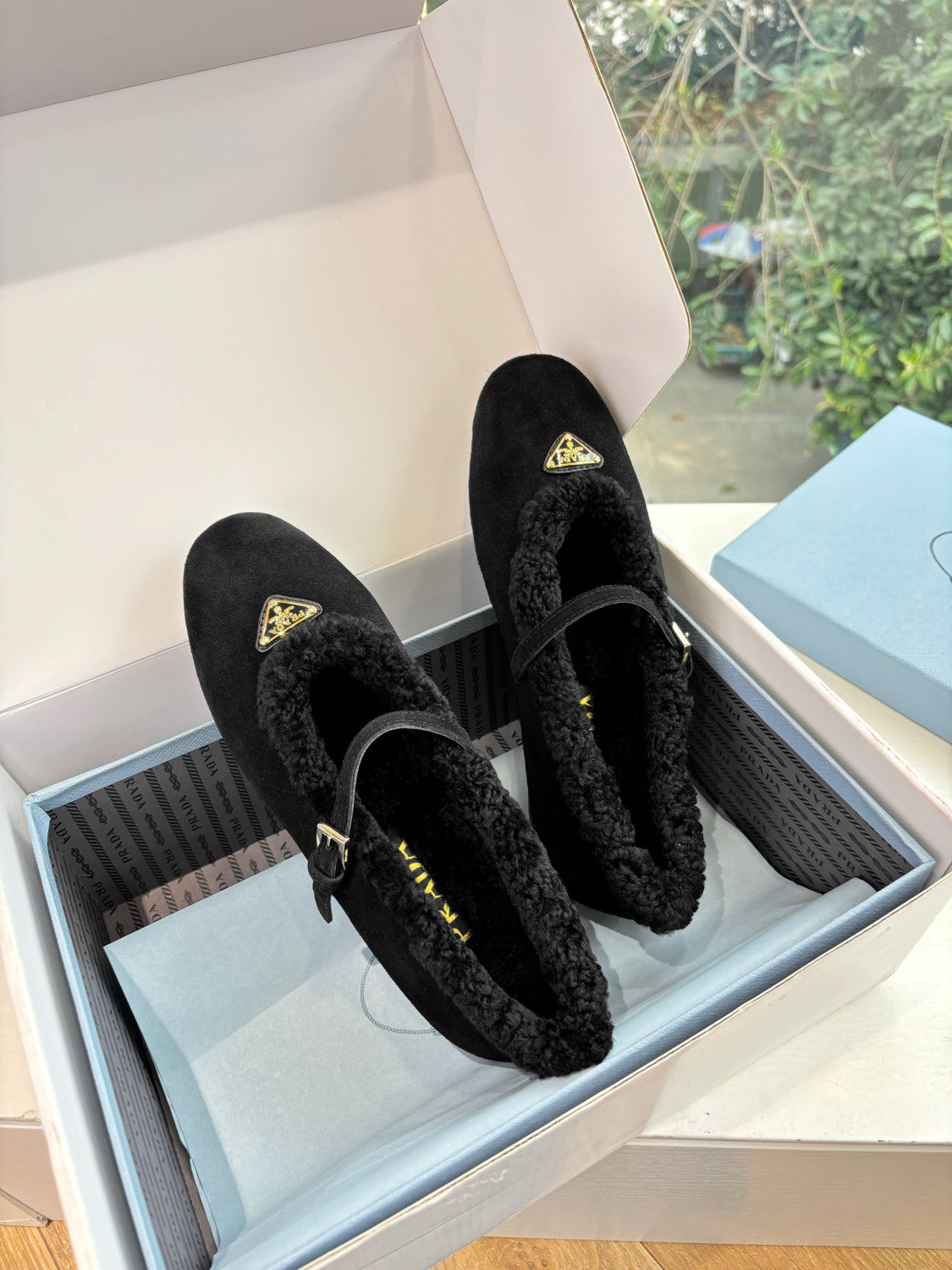 Prada Women's Mary Jane Loafers#334918