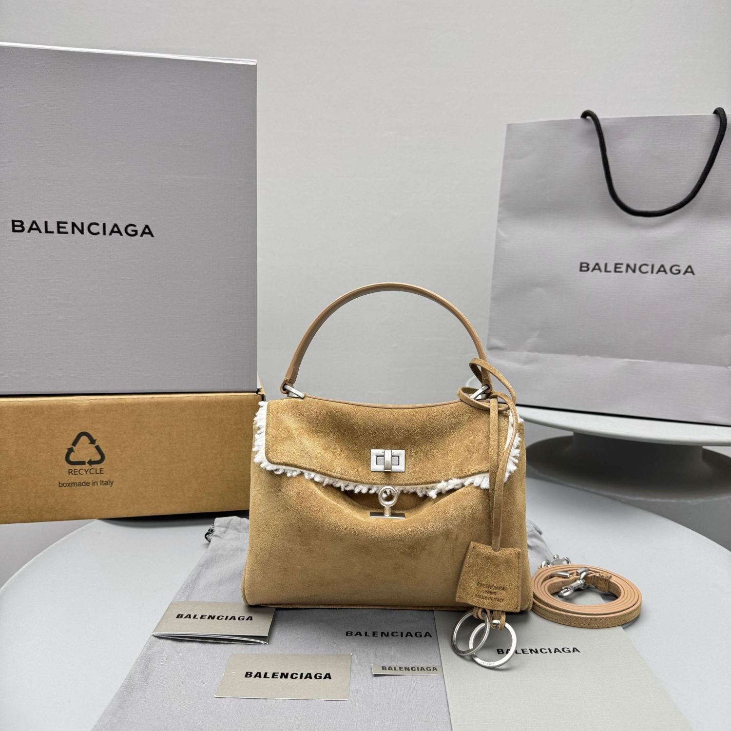 Balenciaga Rodeo Handbag Mini #382129