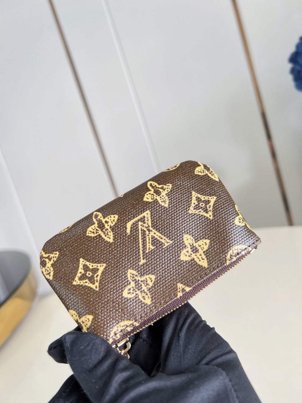 LOUIS VUITTON Key Pouch Monogram Canvas M27671 #377238