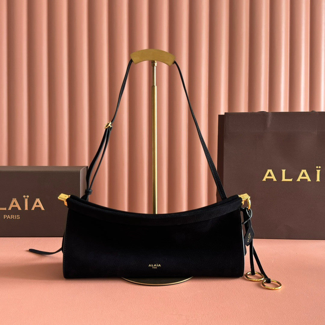 Alaïa Women Le Click West Medium Shoulder Bag #336795