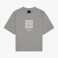 Givenchy Men's Summer Embroidered Logo Solid Colour Letter Round Neck Cotton Short Sleeve T-Shirt #99345