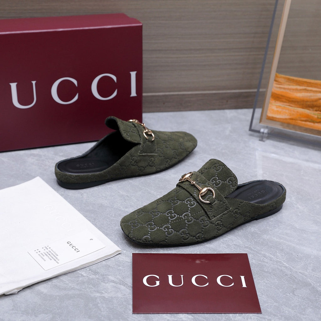 Gucci Flat Loafers Slippers #388039