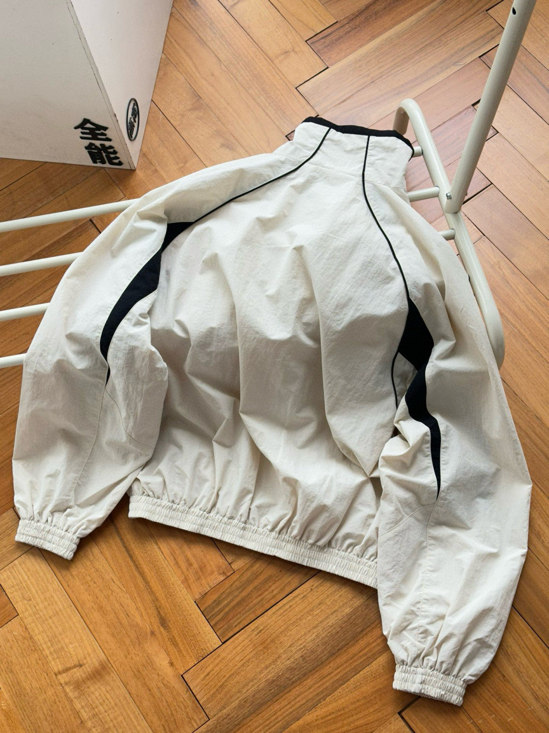 Balenciaga Men's And Women's Spring And Autumn Logo Letter Printing Color Collision Collar Loose Fit Jacket #98759