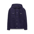 Prada Denim Hooded Jacket #333637