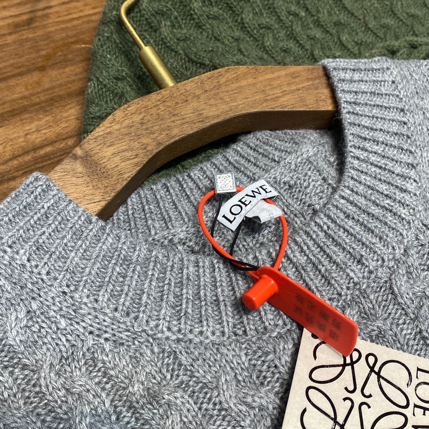 Loewe Knitted Wool Sweater #333908
