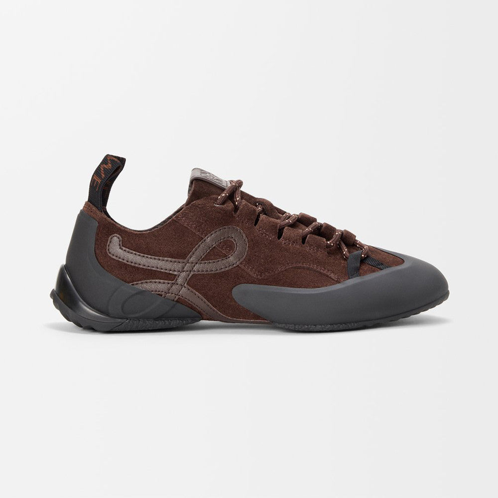 LOEWE Grip Sneaker in Calfskin Suede #381607