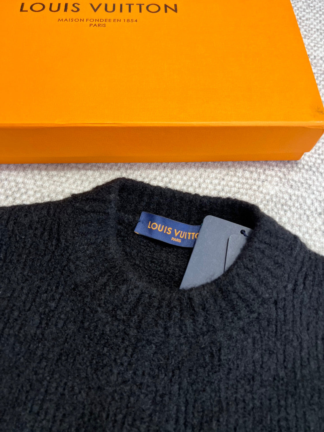 Louis Vuitton Wool Blend Crewneck Pullover Sweater #96723