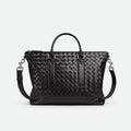 Bottega Veneta Intrecciato Men's Solid Color Adjustable Detachable Shoulder Strap Woven Calfskin Briefcase Handbag Bag Bags #77518