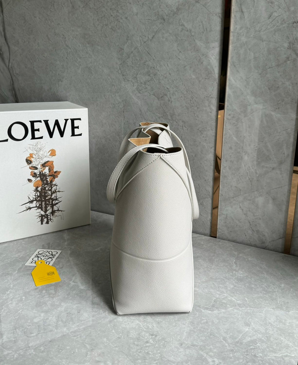 Loewe Puzzle Fold Women's Fashion Classic Solid Color Grained Nappa Calfskin Foldable Tote Bag Bags A779G50X89-1769 #78732