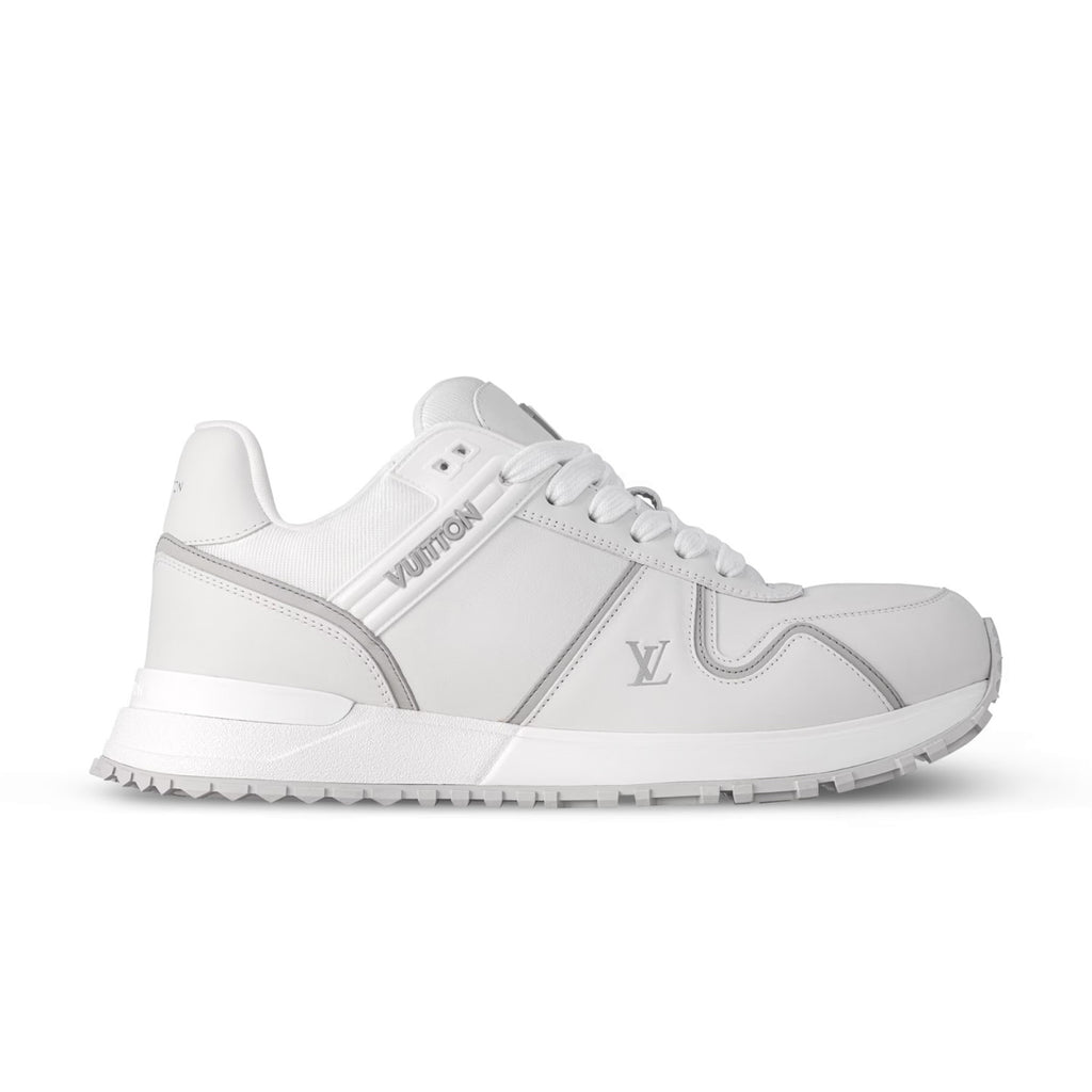 Louis Vuitton Run Away Maxi Men's Solid Colour Leather Low-Top Lace-Up Sneakers Shoes #77817