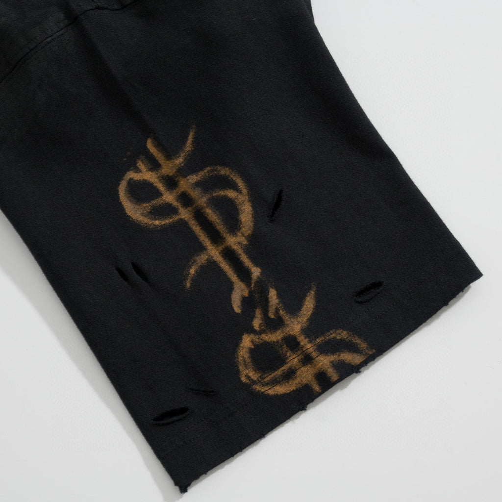Balenciaga Graffiti Raglan Short Sleeve T-Shirt #94883