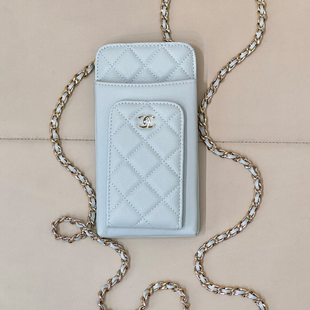 Chanel Women's Fashion Casual Leather Chain Logo Mobile Phone Bag Coin Purse Card Holder Bag Bags #78386