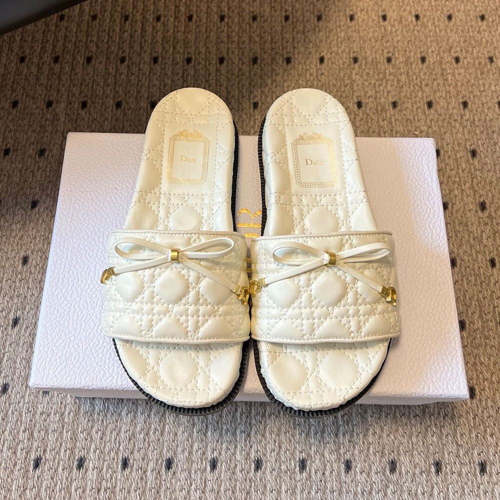 Dior Diamond Pattern Sandals #382602