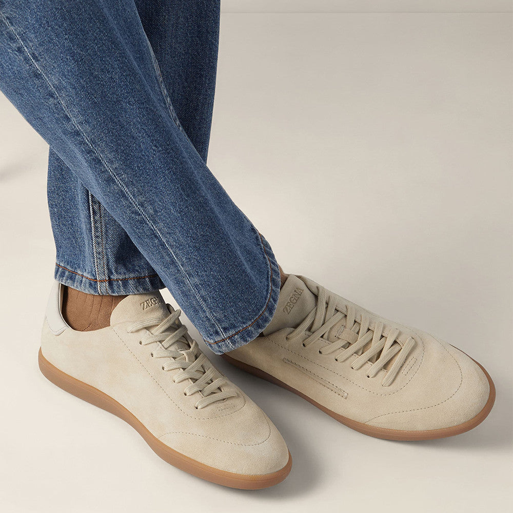 Zegna 232 Suede Sneakers #384742