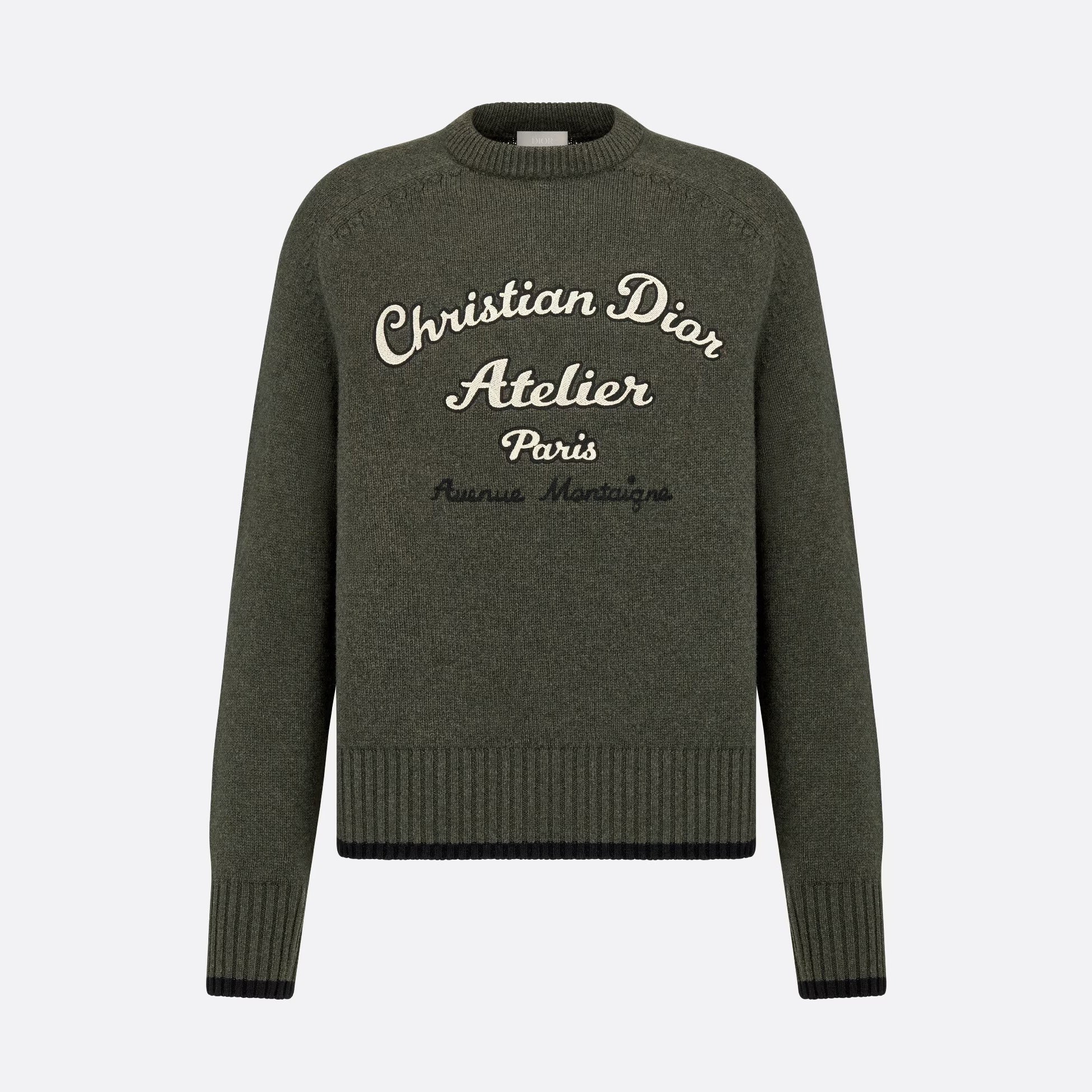 Christian Dior Atelier Sweater Crew Neck Long Sleeve Knitted jumper #96666