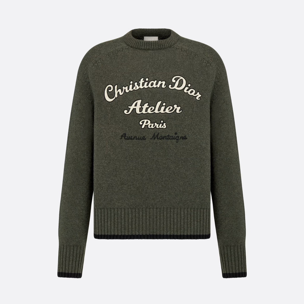Christian Dior Atelier Sweater Crew Neck Long Sleeve Knitted jumper #96666