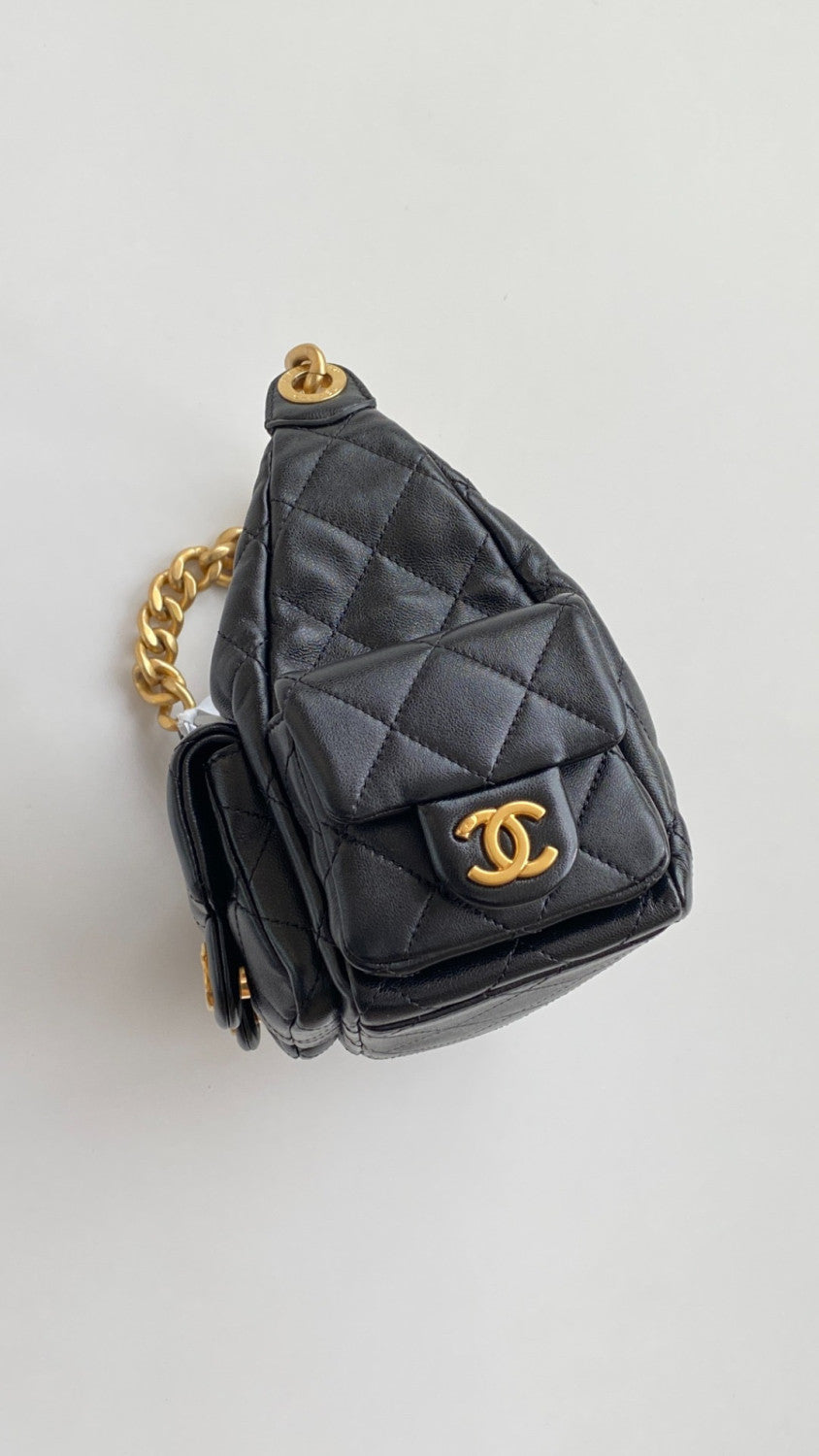 Chanel 25C Hobo Hippie Bag #333701