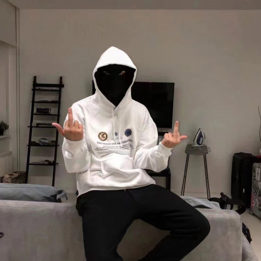 Vetements Letter Print Hooded Sweatshirt Ngvp #6663
