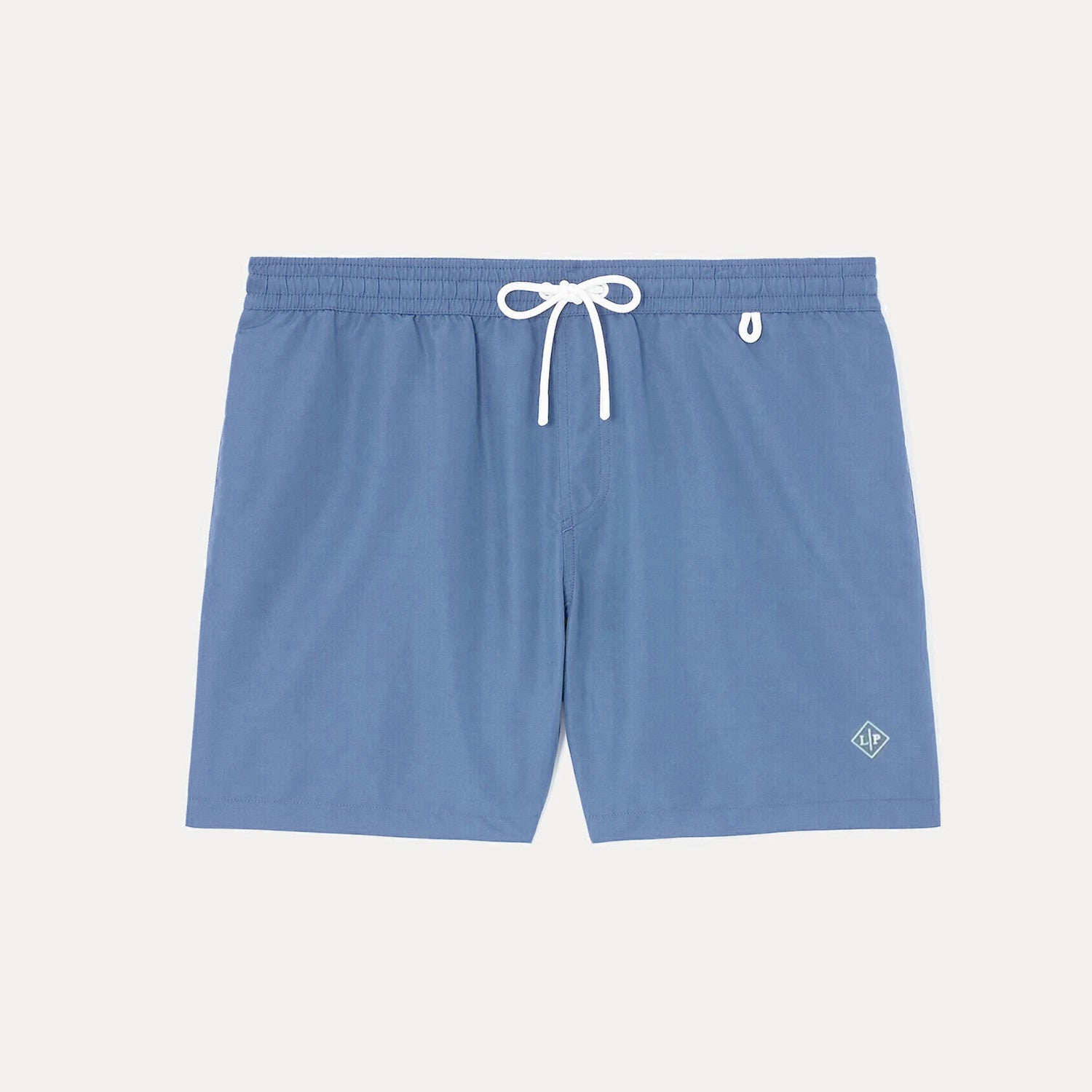 Loro Piana Men's Summer Letter Solid Color Mid Waist Tie Straight Bay Swim Shorts Ngvp #9959