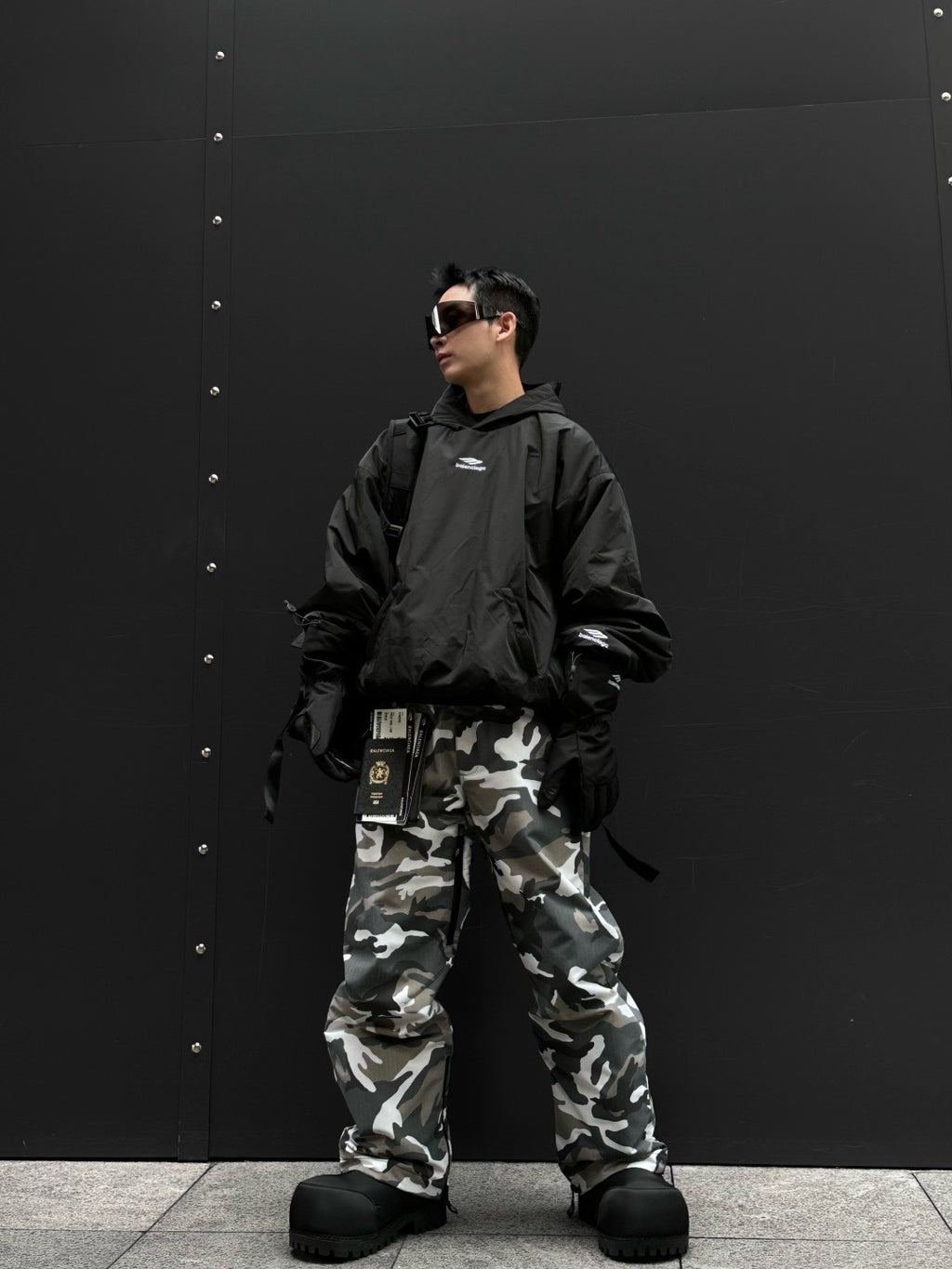 Balenciaga Fall/Winter Men's and Women's Ski Sherpa Pullover Oversized Sweatshirt #333198