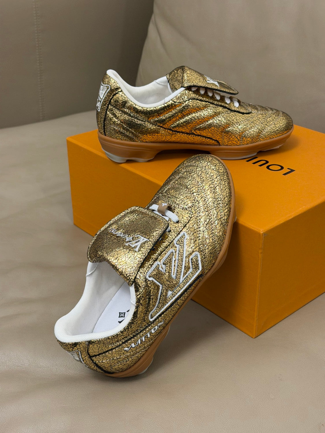 Louis Vuitton LV Footprint Soccer Sneaker  Shoes 1AJALP #336876