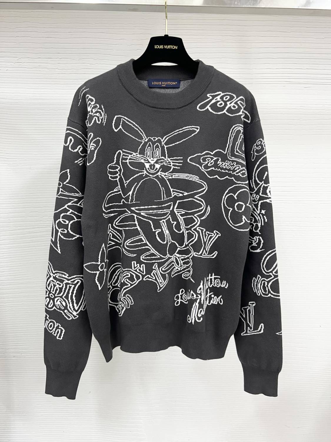 Louis Vuitton LV Rabbit Cartoon Knitted Sweater #334961