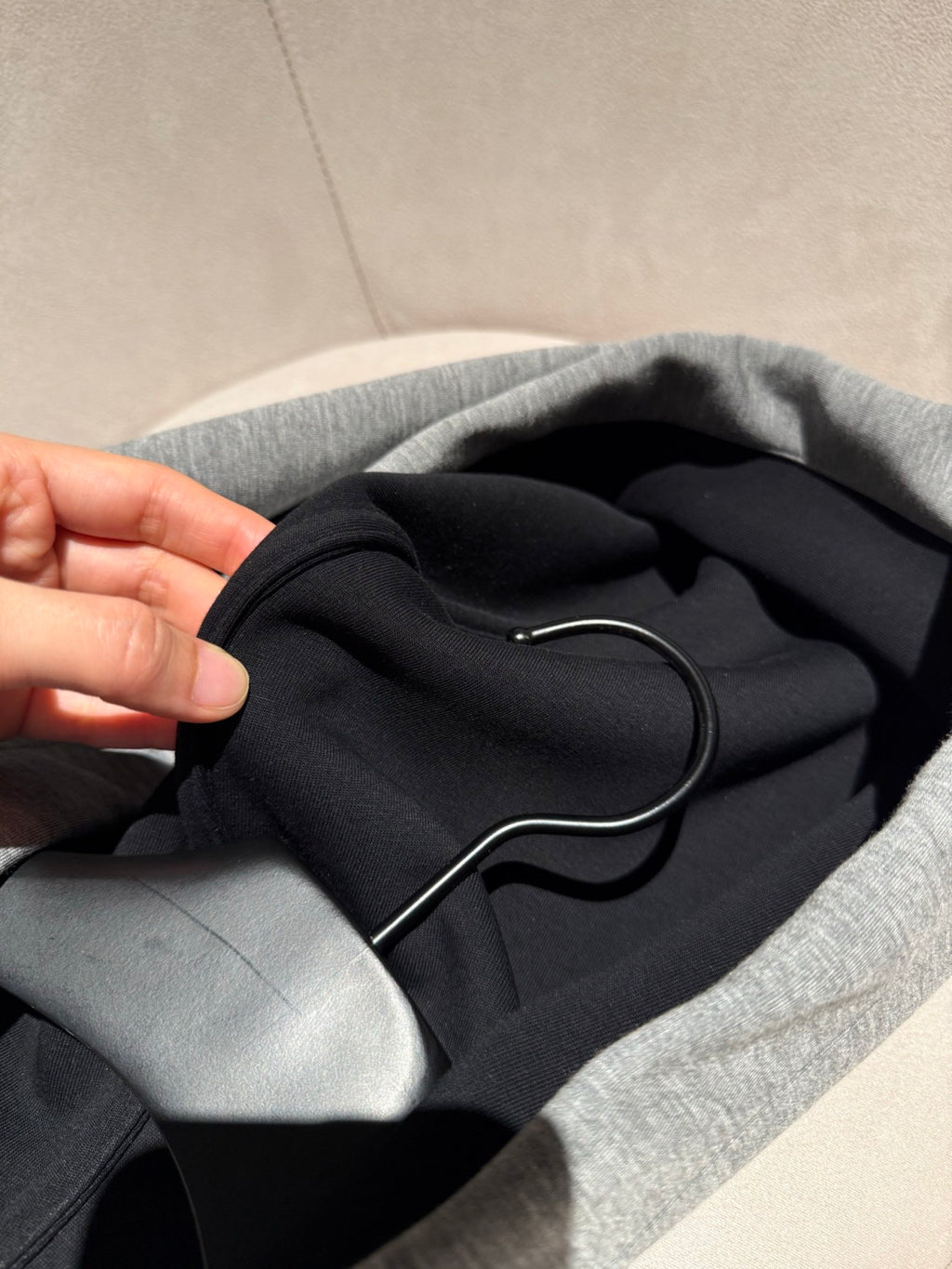 Gucci Double Viscose Jersey Sweatshirt in Grey Mélange #335119