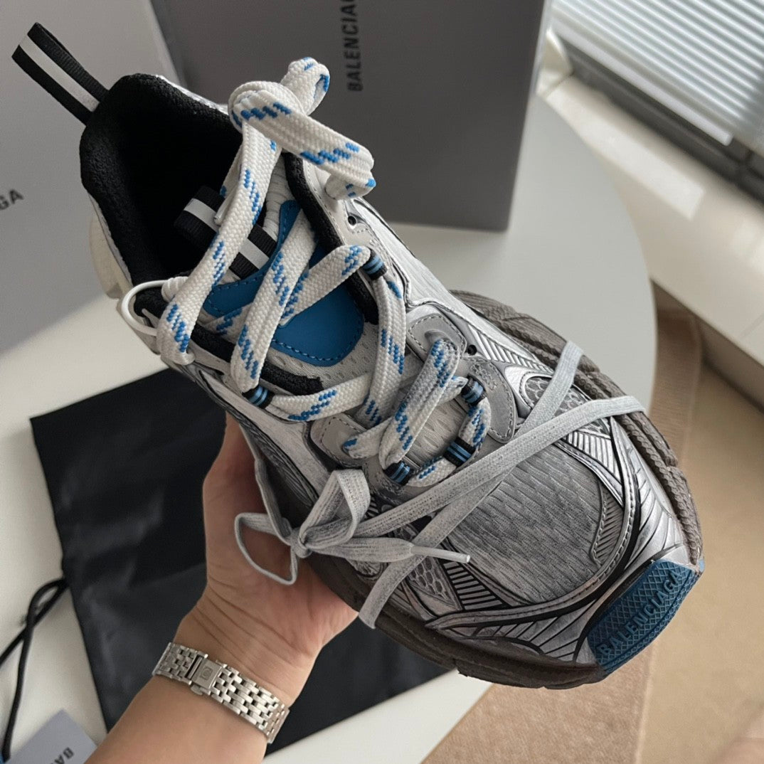 Balenciaga Men's Women's Spring Summer Autumn Solid Color Casual Round Toe Lace Up 3XL Sneakers Low Top Dad Shoes #76616