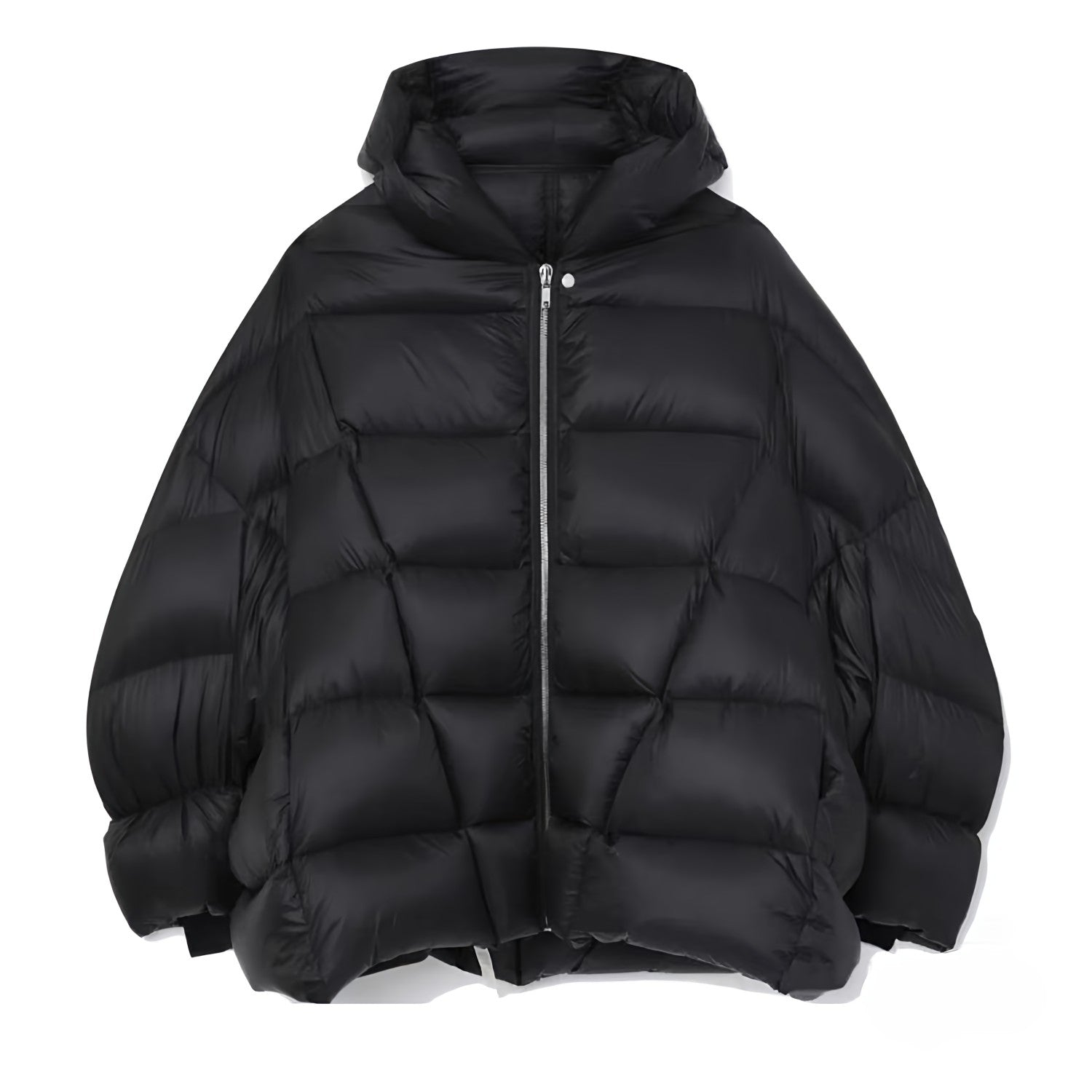 Rick Owens Women's Men's Fall And Winter Green Oversized Down Jacket Luxury Temperament Simple Trend Warm Down Jacket Ngvp #2498