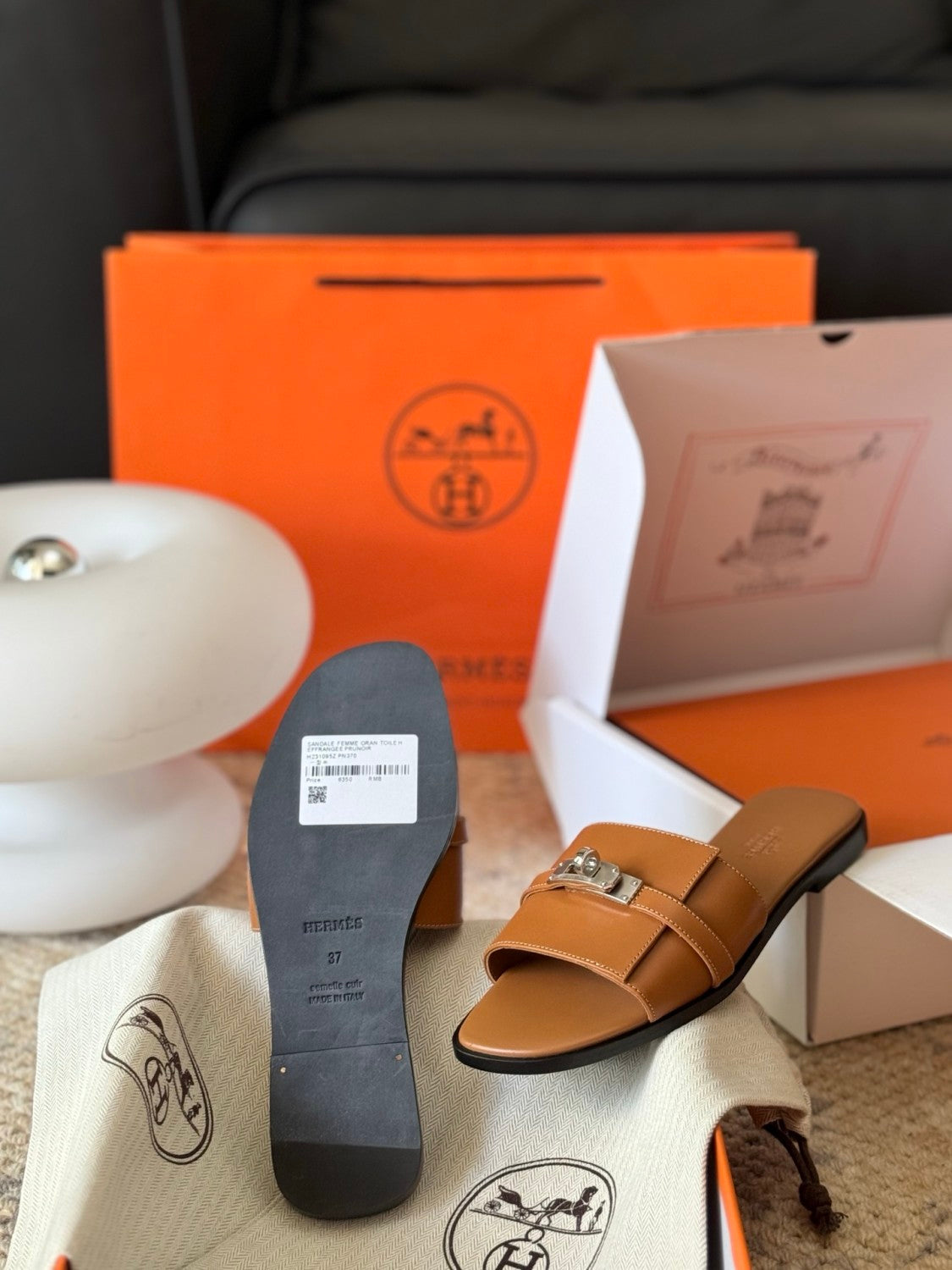 Hermès Giulia sandal #378377